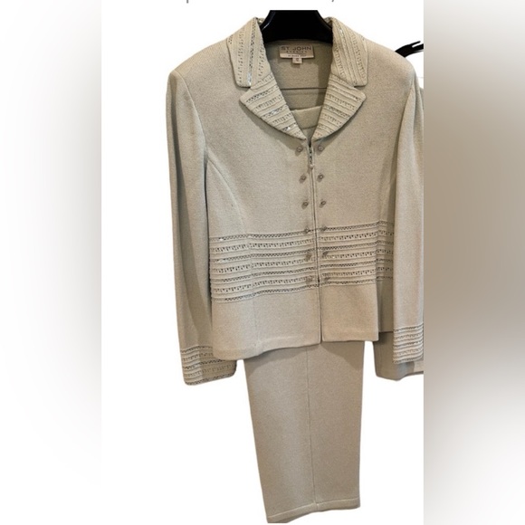 St. John by Marie Gray 2 piece jacket and pants - Picture 1 of 11